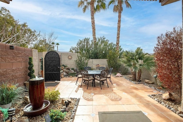 view of patio / terrace