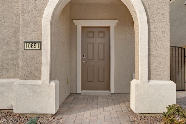 view of property entrance