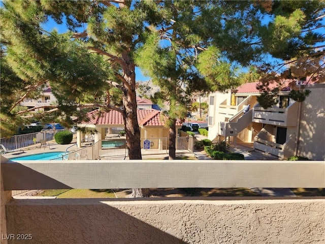 3800 Desert Marina Dr Unit 160, Laughlin, NV 89029 - exterior space with fence and a community pool
