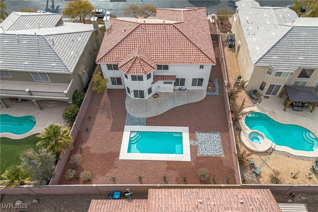 view of pool