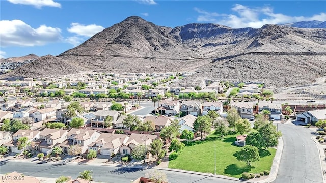 view of mountain feature