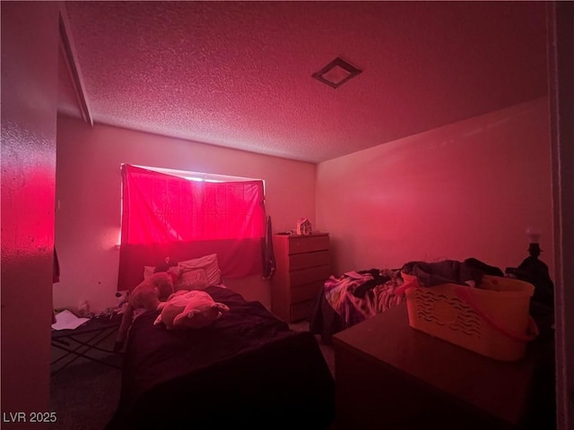 1900 W Carey Ave, North Las Vegas, NV 89032 - bedroom with a textured ceiling