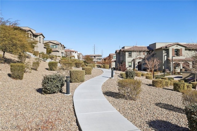 view of property's community featuring a residential view