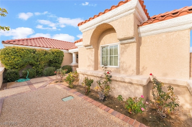 exterior space with a patio area