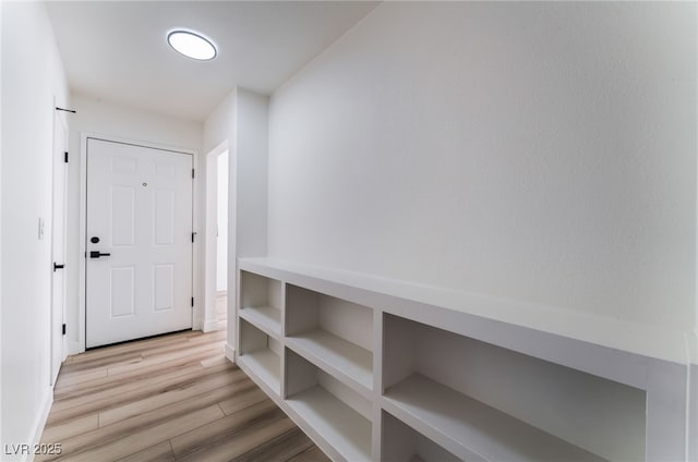 interior space featuring light hardwood / wood-style flooring