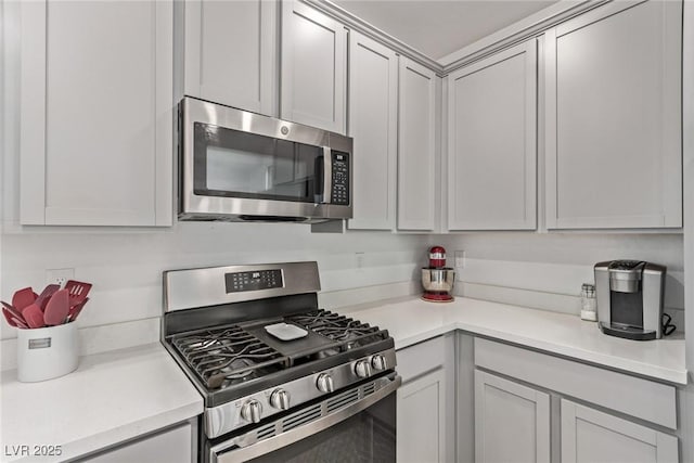 kitchen featuring appliances with stainless steel finishes