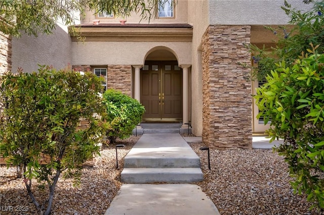 view of property entrance