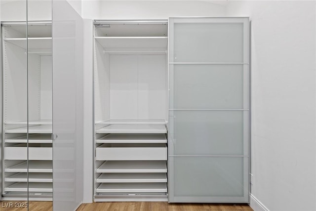 view of closet