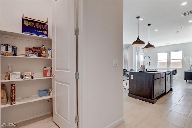 pantry featuring sink