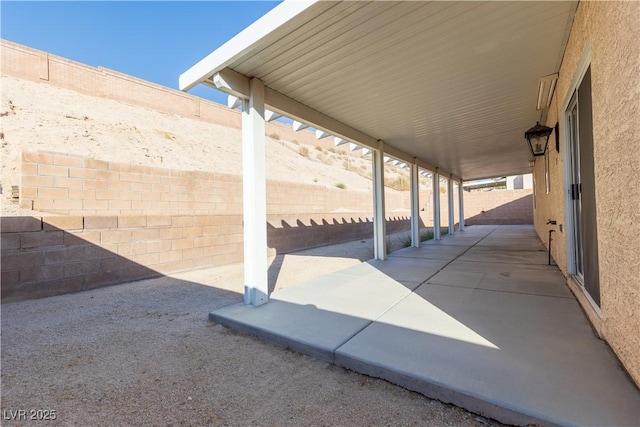 view of patio