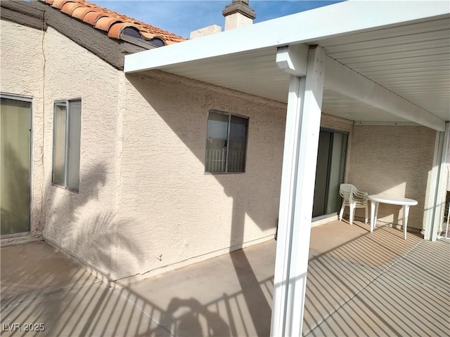 view of patio