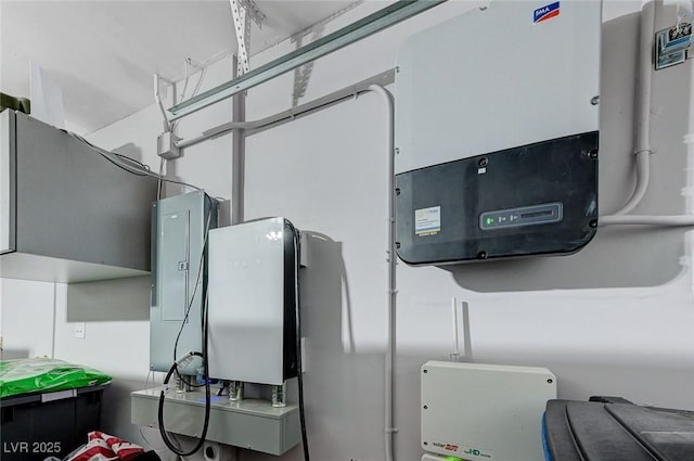 utilities with electric panel