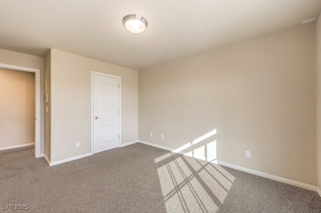 unfurnished bedroom featuring carpet flooring