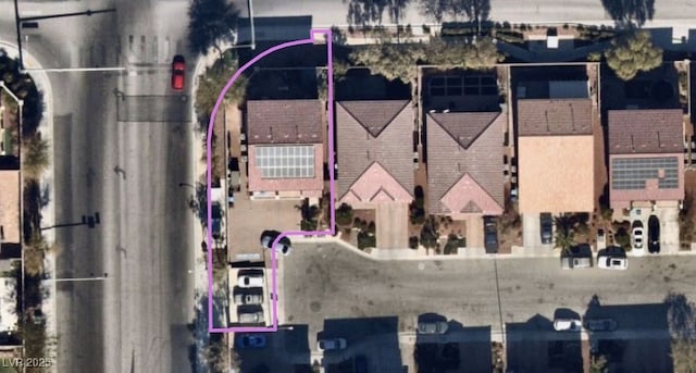 5490 Tulip Hill Ave, Las Vegas, NV 89141 - view of property location featuring property parcel outlined