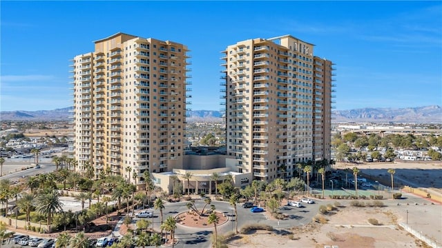 view of property with a mountain view