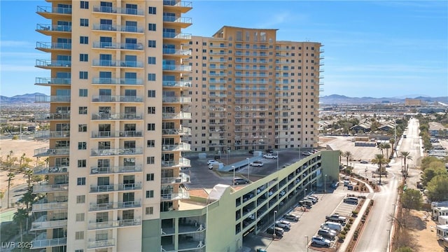 view of property featuring a mountain view