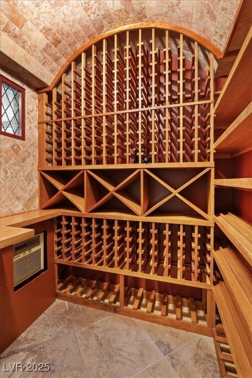22 Rue Grimaldi Way, Henderson, NV 89011 - wine room featuring stone finish floors