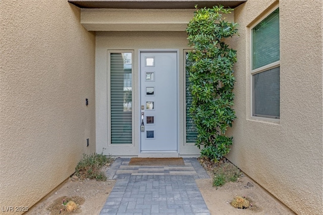 view of property entrance