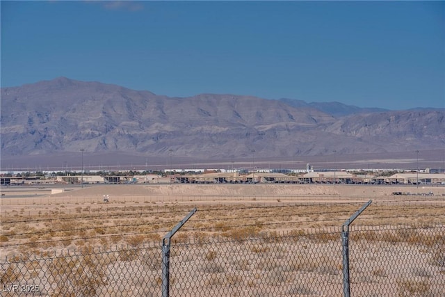 property view of mountains featuring a rural view