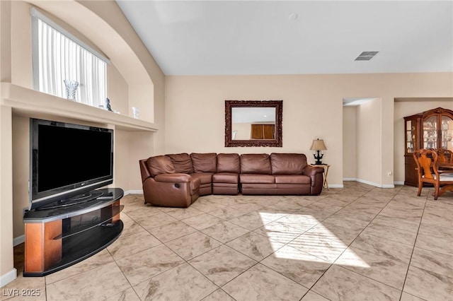 view of living room