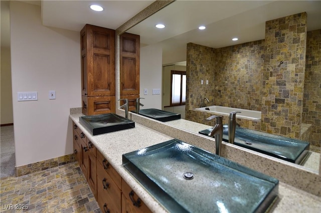 kitchen featuring sink