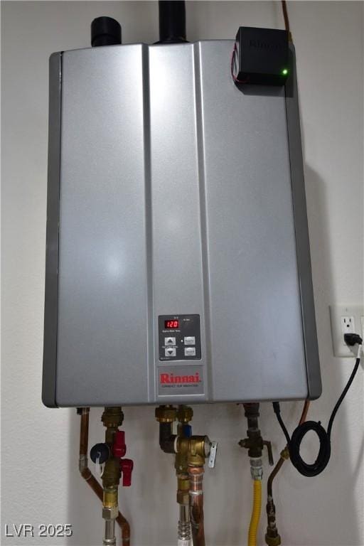 details with tankless water heater