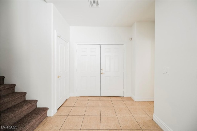 view of tiled entryway