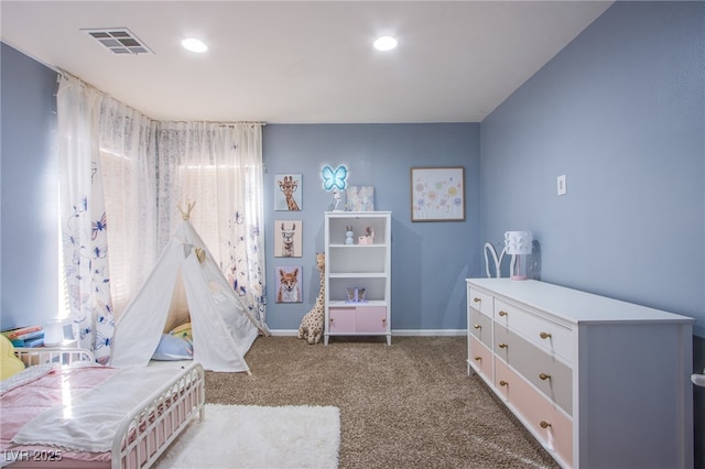 playroom featuring carpet floors