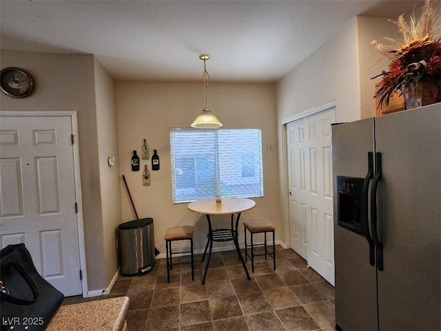 view of dining area