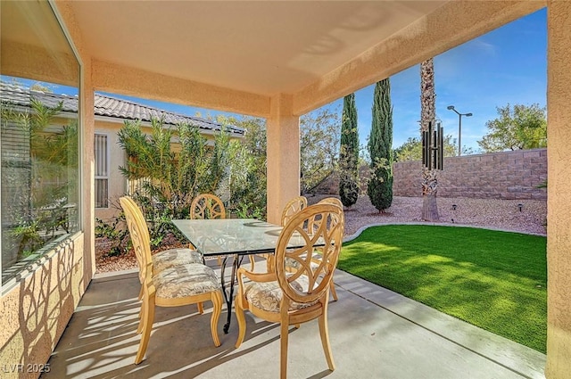 view of patio / terrace