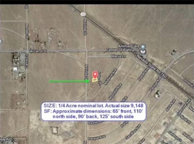 6880 N Lobos Pl, Pahrump NV, 89060 land for sale