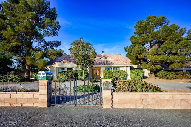 view of mediterranean / spanish-style home