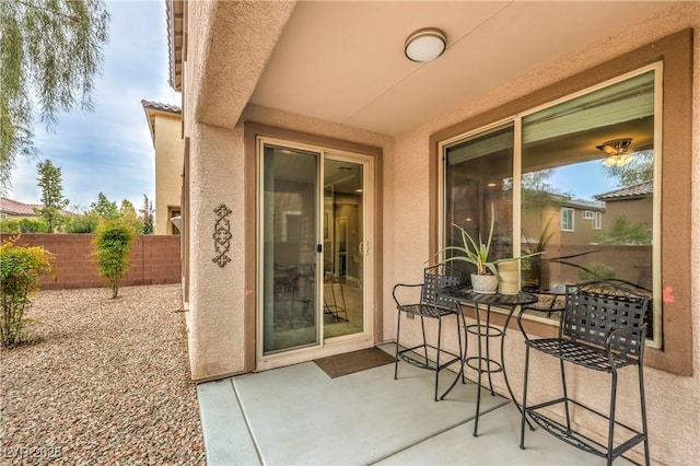 view of patio / terrace