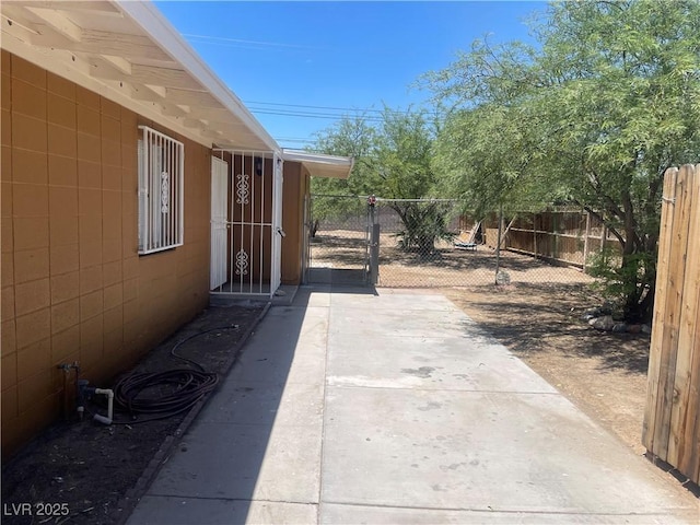 1901 Belmont St, North Las Vegas, NV 89030 - view of patio / terrace with a gate