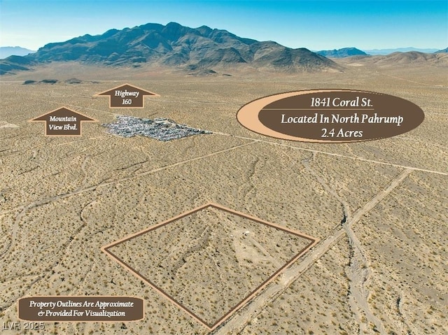 1841 W Coral Rd, Pahrump NV, 89020 land for sale