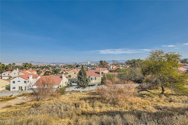 birds eye view of property featuring a residential view