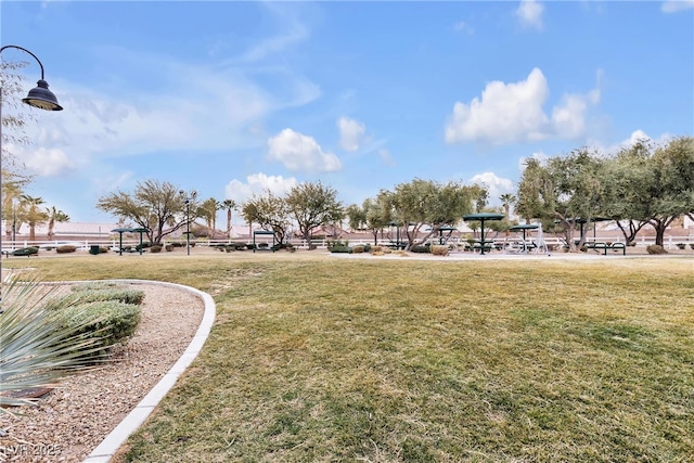 9323 Leaping Deer Pl Unit 102, Las Vegas, NV 89178 - surrounding community featuring a lawn