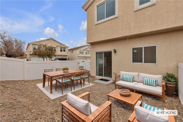 9323 Leaping Deer Pl Unit 102, Las Vegas, NV 89178 - view of patio featuring an outdoor hangout area