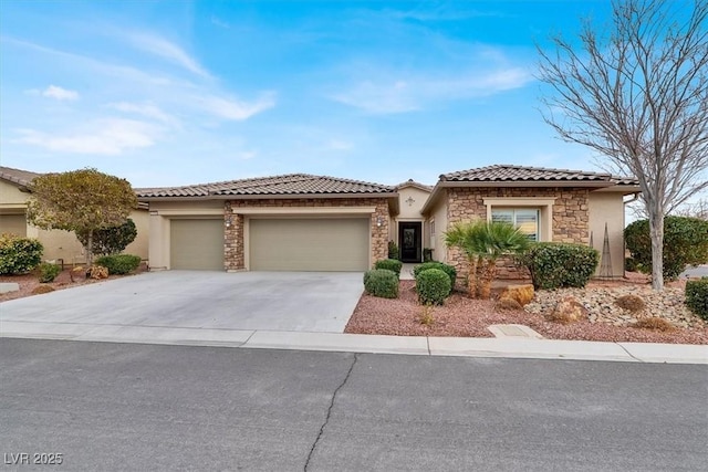4356 La Romita St, Pahrump, NV 89061 - mediterranean / spanish house with a garage