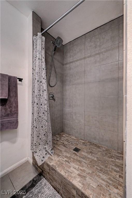 bathroom with walk in shower