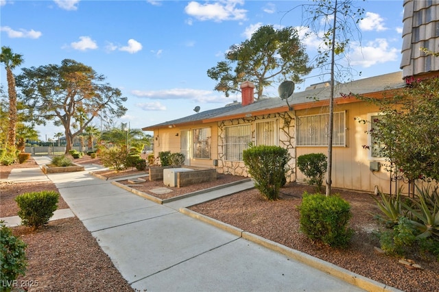 view of ranch-style home