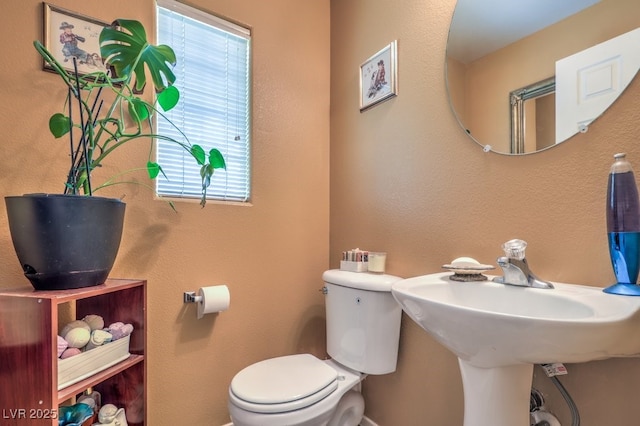 bathroom with toilet