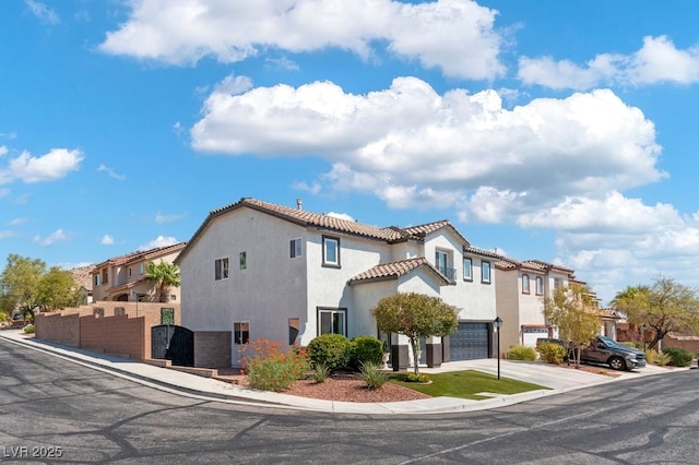 view of home's exterior featuring a garage