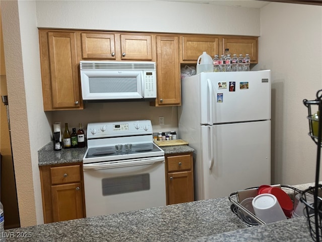 kitchen with white appliances