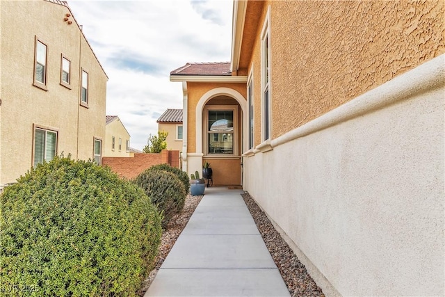 view of property entrance