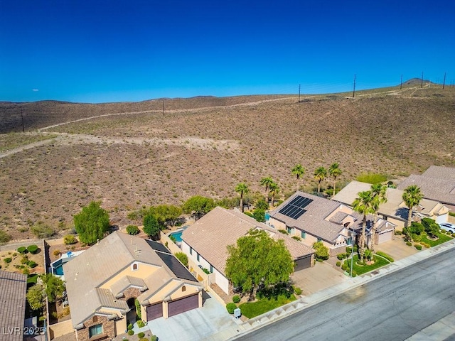 birds eye view of property featuring a residential view