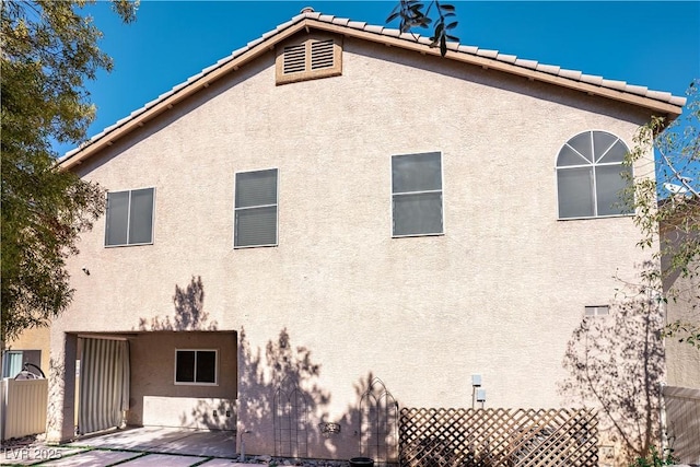 view of rear view of house