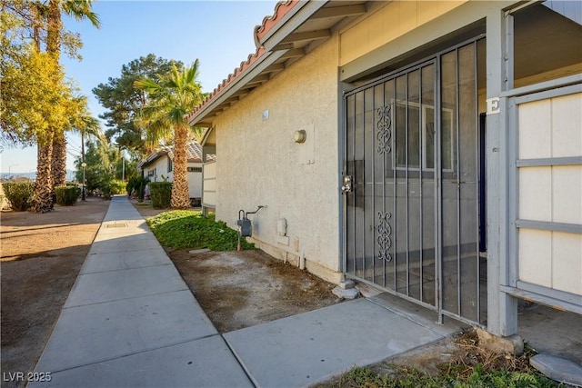 view of entrance to property