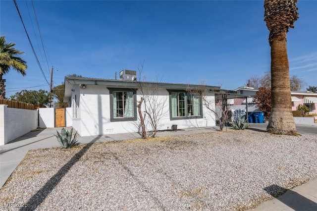 view of ranch-style house