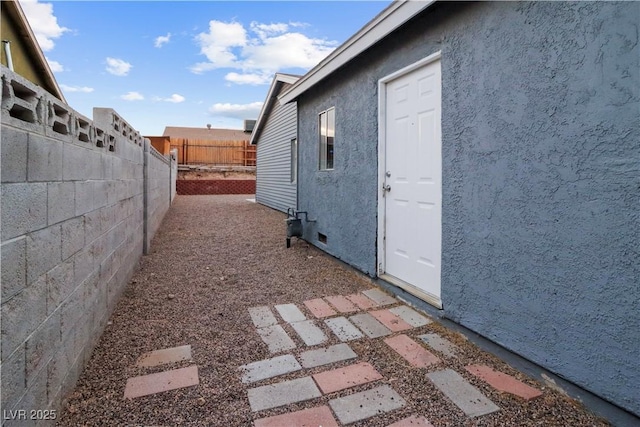 exterior space featuring a patio area